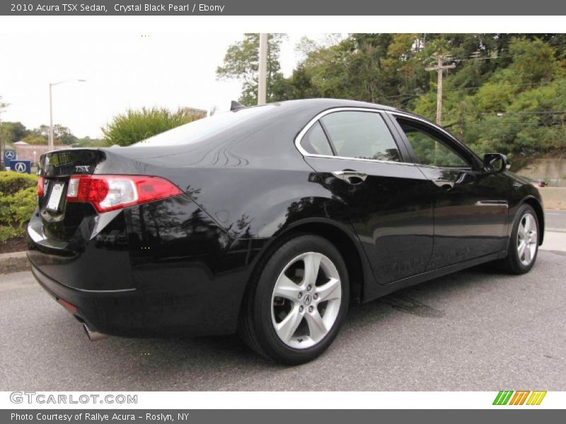 Crystal Black Pearl / Ebony 2010 Acura TSX Sedan