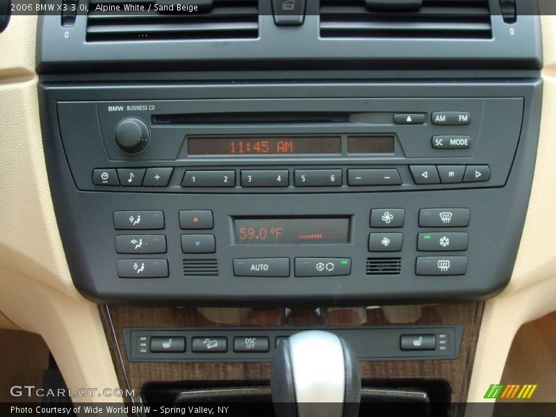 Alpine White / Sand Beige 2006 BMW X3 3.0i