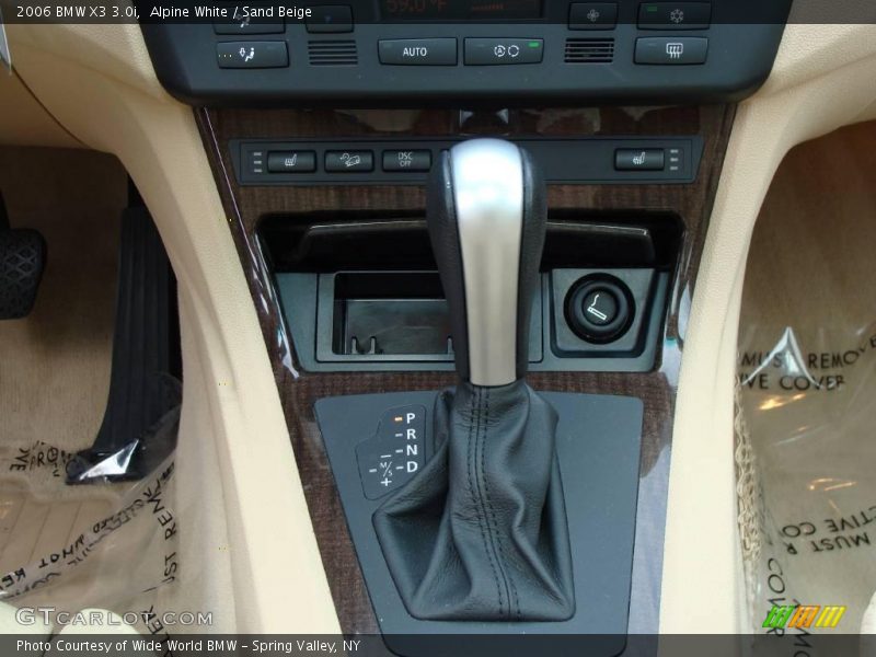 Alpine White / Sand Beige 2006 BMW X3 3.0i