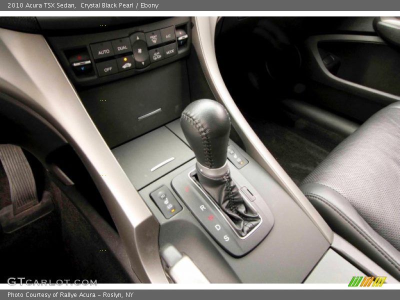 Crystal Black Pearl / Ebony 2010 Acura TSX Sedan