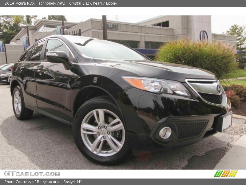 Crystal Black Pearl / Ebony 2014 Acura RDX Technology AWD