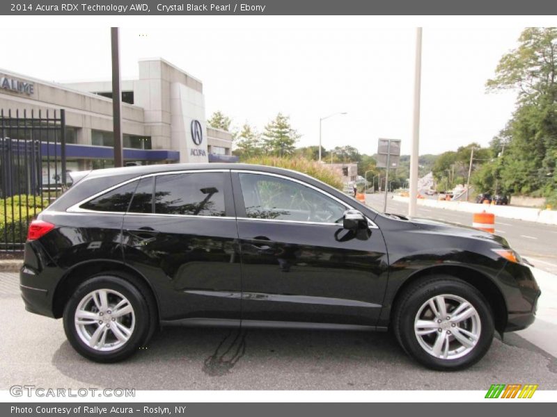 Crystal Black Pearl / Ebony 2014 Acura RDX Technology AWD