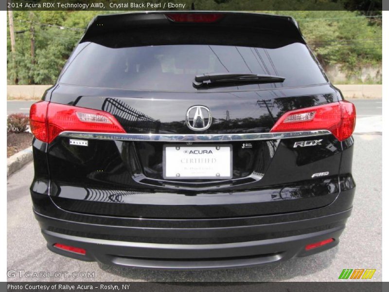 Crystal Black Pearl / Ebony 2014 Acura RDX Technology AWD