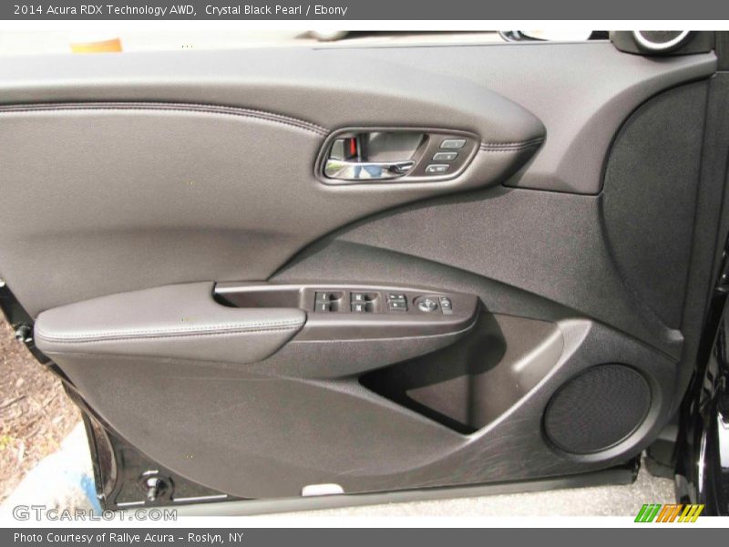 Crystal Black Pearl / Ebony 2014 Acura RDX Technology AWD