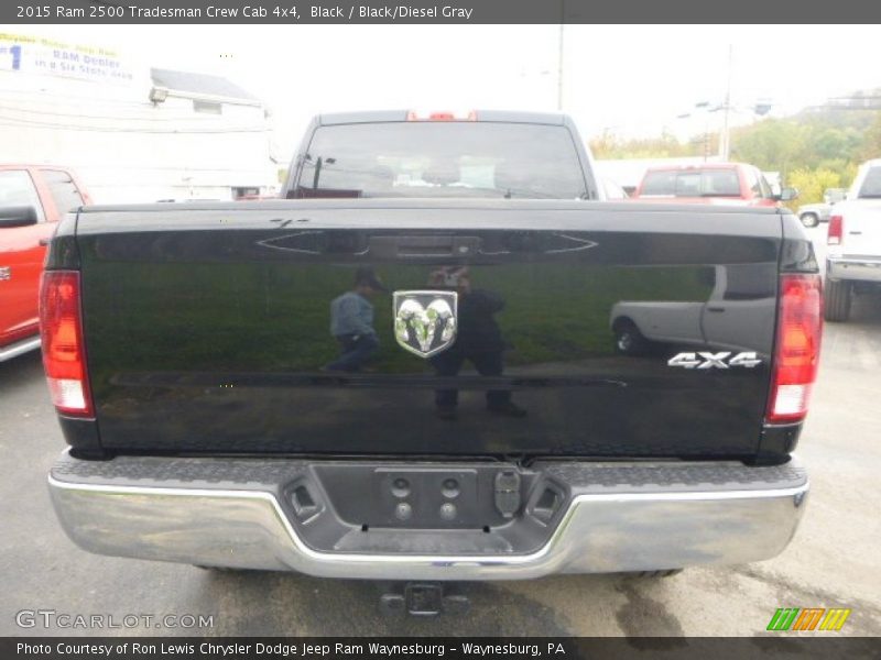 Black / Black/Diesel Gray 2015 Ram 2500 Tradesman Crew Cab 4x4