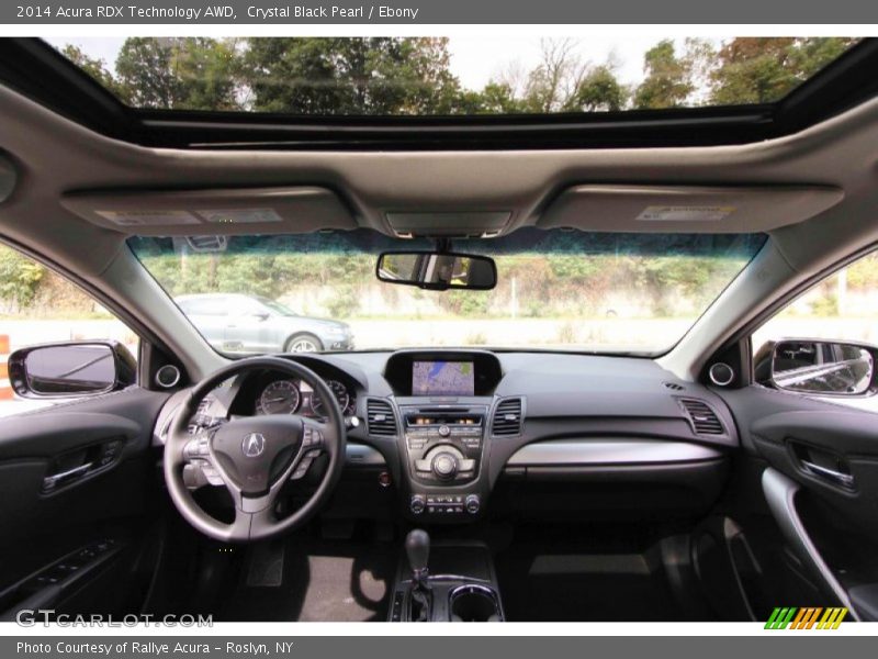 Crystal Black Pearl / Ebony 2014 Acura RDX Technology AWD