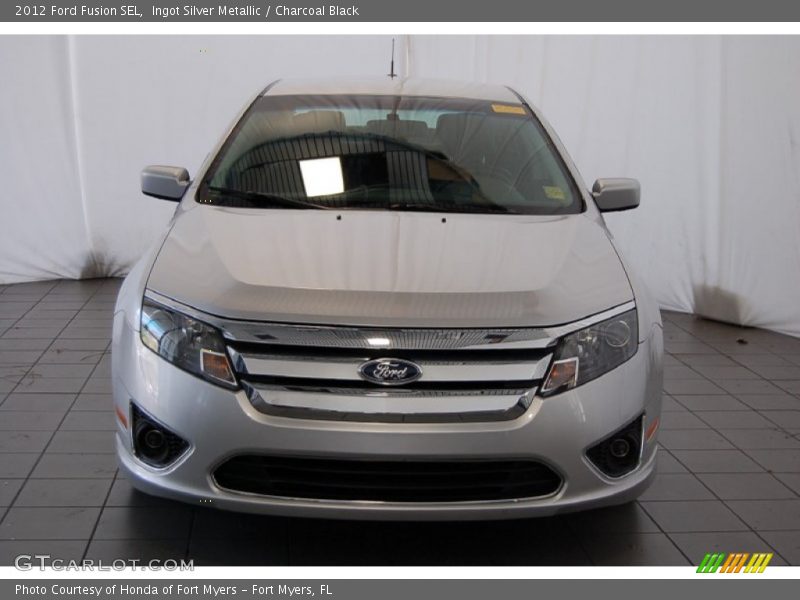 Ingot Silver Metallic / Charcoal Black 2012 Ford Fusion SEL