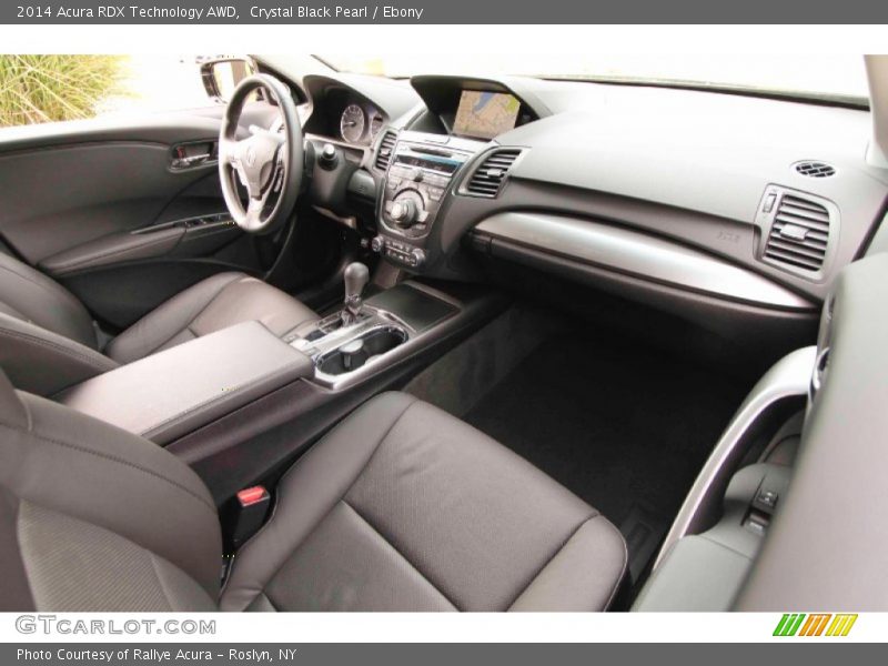 Crystal Black Pearl / Ebony 2014 Acura RDX Technology AWD