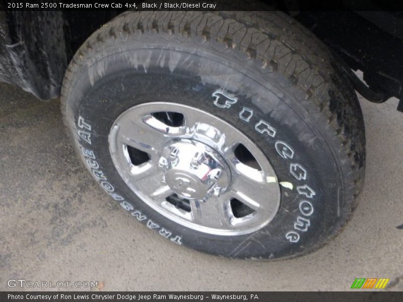 Black / Black/Diesel Gray 2015 Ram 2500 Tradesman Crew Cab 4x4