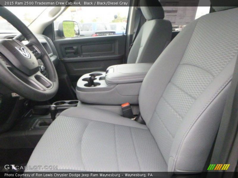 Black / Black/Diesel Gray 2015 Ram 2500 Tradesman Crew Cab 4x4