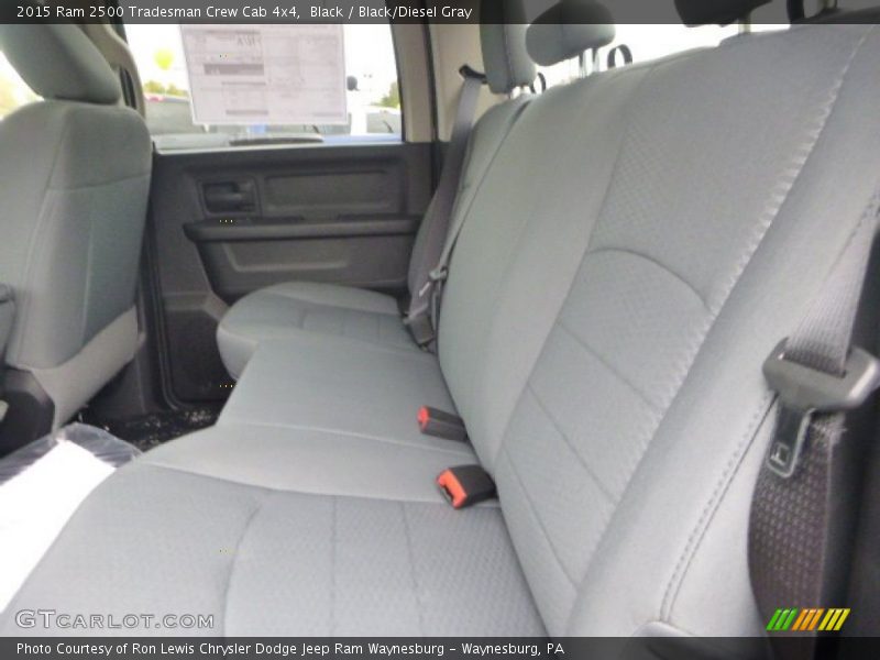 Black / Black/Diesel Gray 2015 Ram 2500 Tradesman Crew Cab 4x4