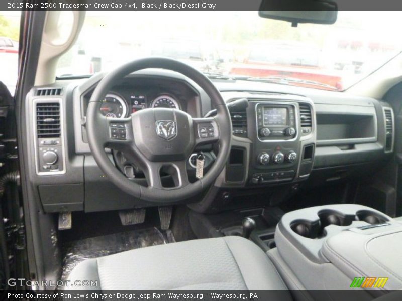 Dashboard of 2015 2500 Tradesman Crew Cab 4x4