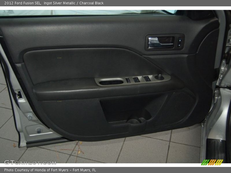 Ingot Silver Metallic / Charcoal Black 2012 Ford Fusion SEL