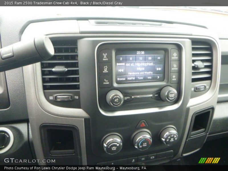 Black / Black/Diesel Gray 2015 Ram 2500 Tradesman Crew Cab 4x4