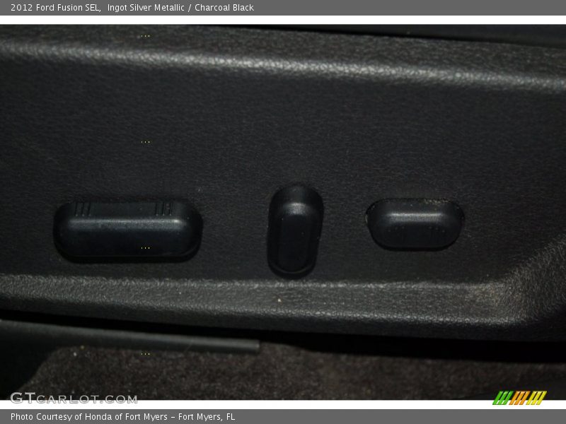 Ingot Silver Metallic / Charcoal Black 2012 Ford Fusion SEL
