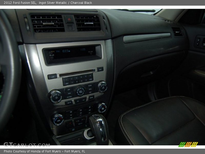 Ingot Silver Metallic / Charcoal Black 2012 Ford Fusion SEL