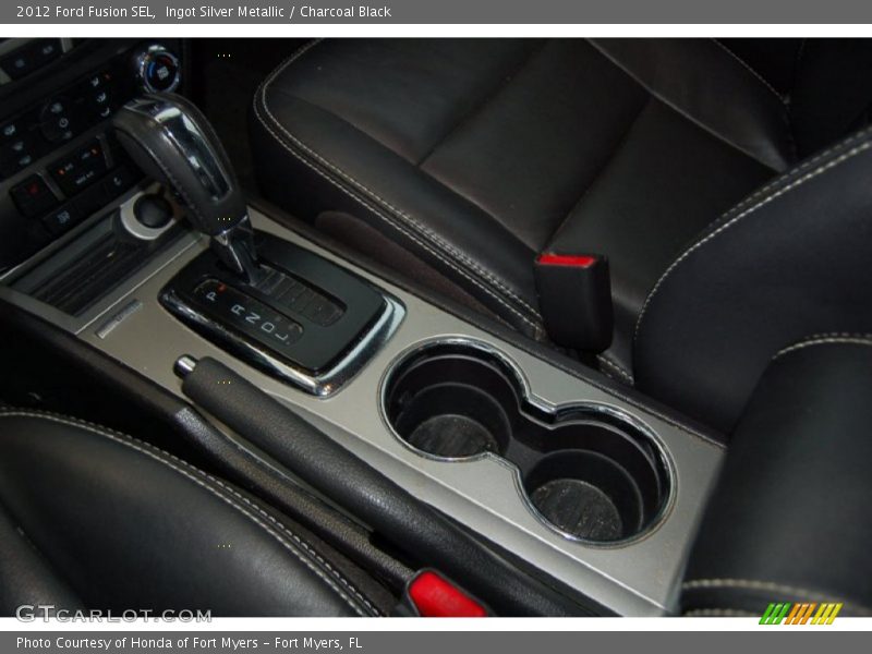 Ingot Silver Metallic / Charcoal Black 2012 Ford Fusion SEL