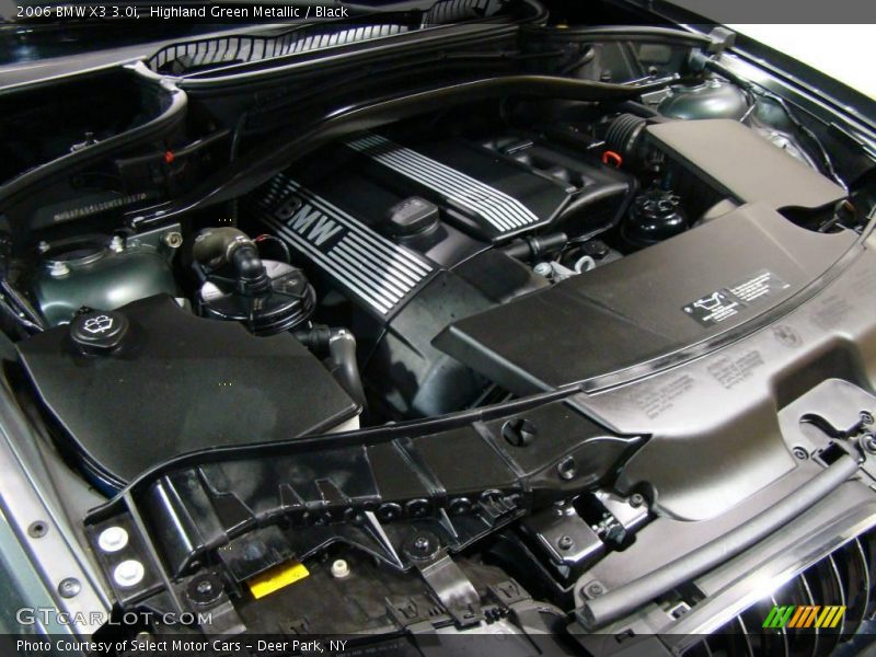 Highland Green Metallic / Black 2006 BMW X3 3.0i