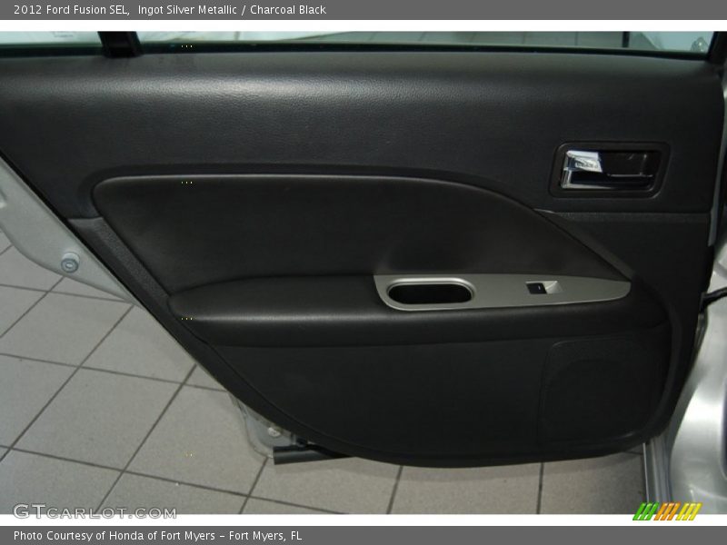 Ingot Silver Metallic / Charcoal Black 2012 Ford Fusion SEL