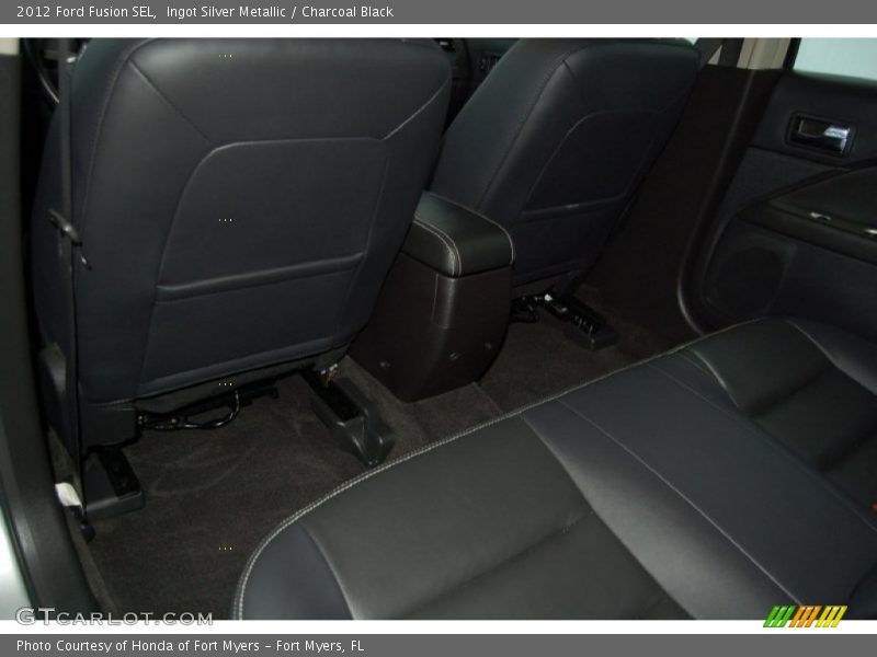 Ingot Silver Metallic / Charcoal Black 2012 Ford Fusion SEL