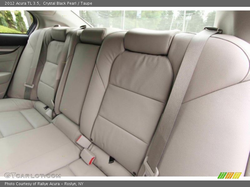 Rear Seat of 2012 TL 3.5