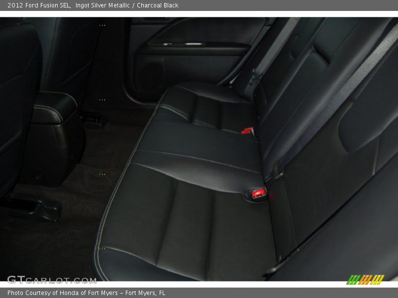 Ingot Silver Metallic / Charcoal Black 2012 Ford Fusion SEL