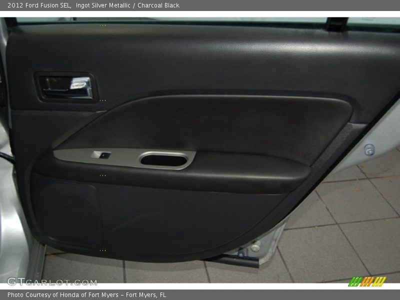 Ingot Silver Metallic / Charcoal Black 2012 Ford Fusion SEL