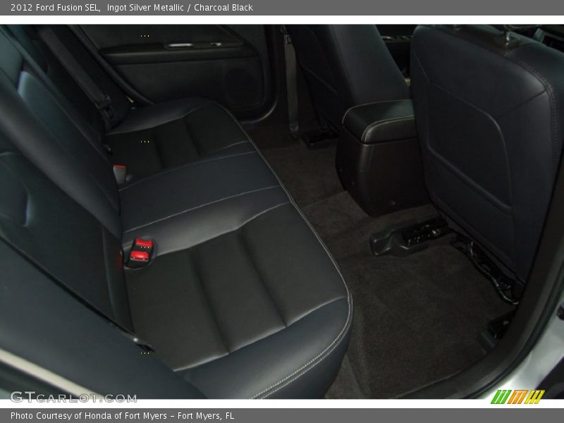 Ingot Silver Metallic / Charcoal Black 2012 Ford Fusion SEL