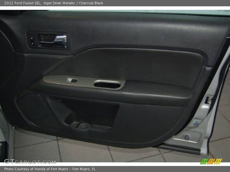 Ingot Silver Metallic / Charcoal Black 2012 Ford Fusion SEL