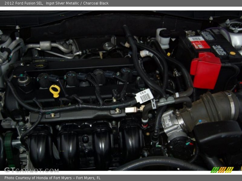 Ingot Silver Metallic / Charcoal Black 2012 Ford Fusion SEL
