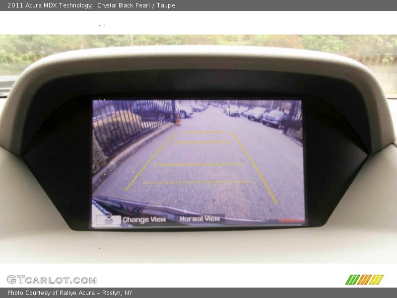 Crystal Black Pearl / Taupe 2011 Acura MDX Technology