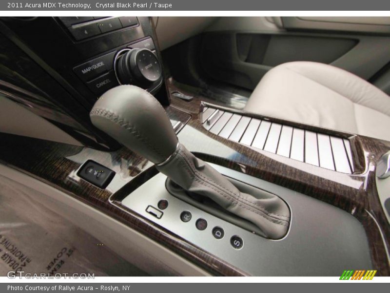 Crystal Black Pearl / Taupe 2011 Acura MDX Technology