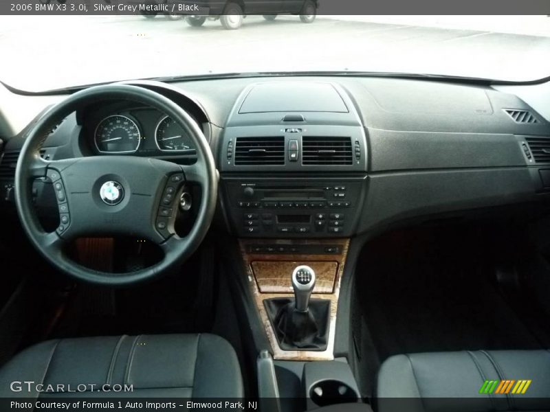 Silver Grey Metallic / Black 2006 BMW X3 3.0i