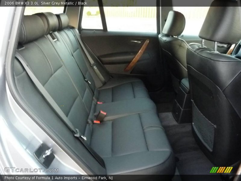 Silver Grey Metallic / Black 2006 BMW X3 3.0i