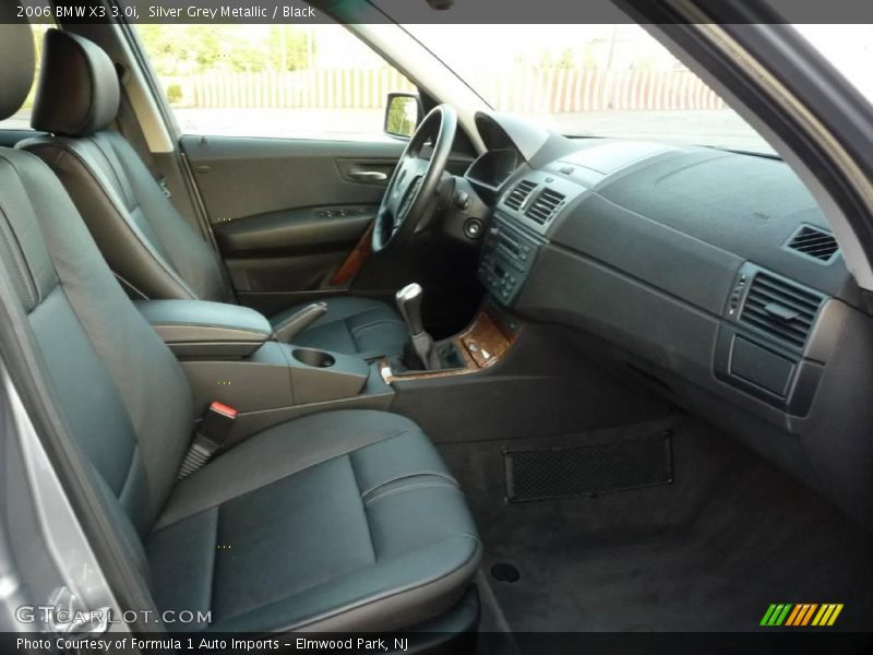 Silver Grey Metallic / Black 2006 BMW X3 3.0i