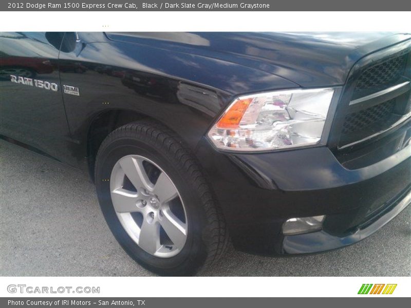 Black / Dark Slate Gray/Medium Graystone 2012 Dodge Ram 1500 Express Crew Cab