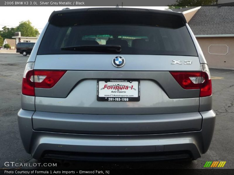 Silver Grey Metallic / Black 2006 BMW X3 3.0i