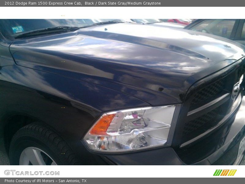 Black / Dark Slate Gray/Medium Graystone 2012 Dodge Ram 1500 Express Crew Cab