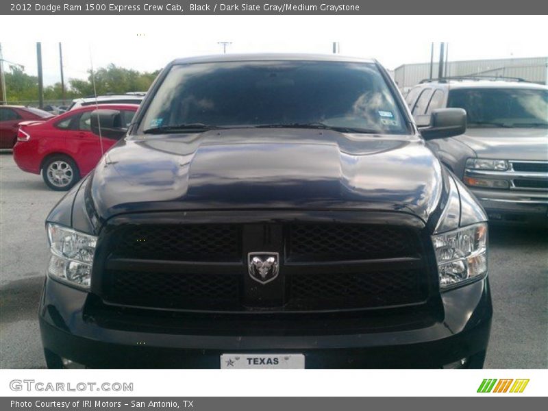 Black / Dark Slate Gray/Medium Graystone 2012 Dodge Ram 1500 Express Crew Cab