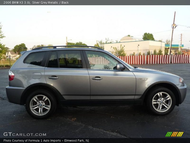 Silver Grey Metallic / Black 2006 BMW X3 3.0i