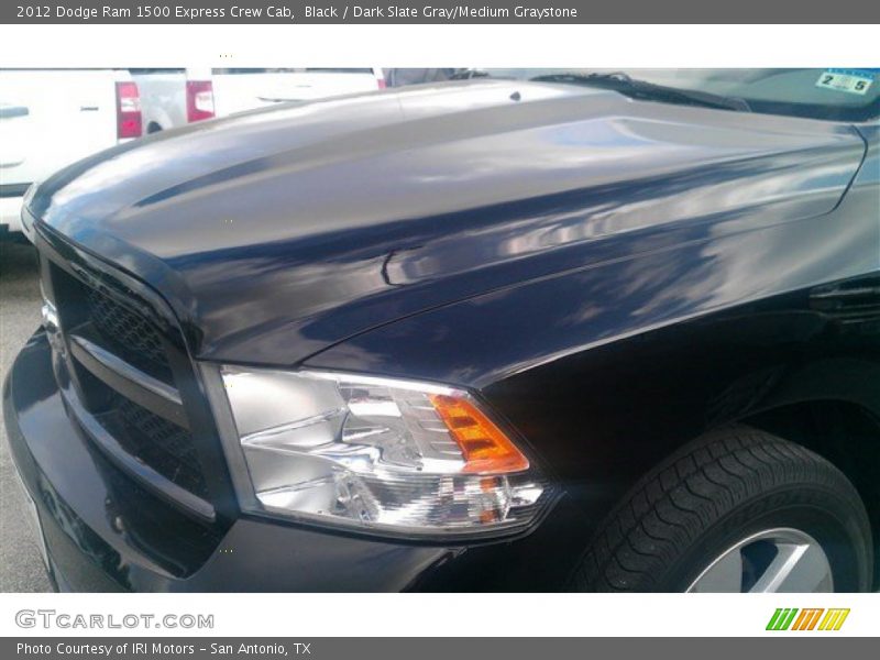 Black / Dark Slate Gray/Medium Graystone 2012 Dodge Ram 1500 Express Crew Cab