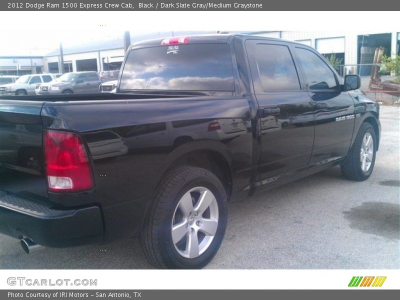 Black / Dark Slate Gray/Medium Graystone 2012 Dodge Ram 1500 Express Crew Cab