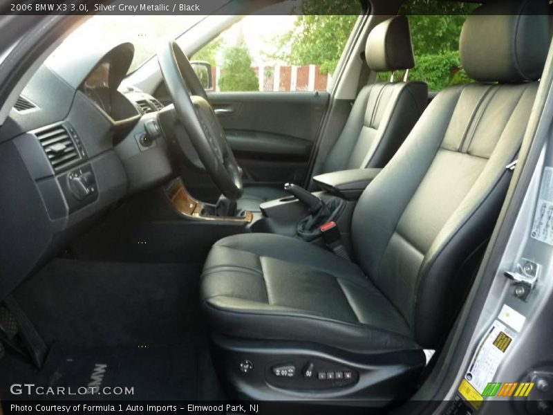 Silver Grey Metallic / Black 2006 BMW X3 3.0i