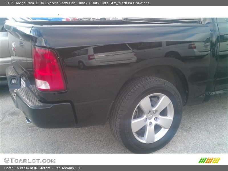 Black / Dark Slate Gray/Medium Graystone 2012 Dodge Ram 1500 Express Crew Cab