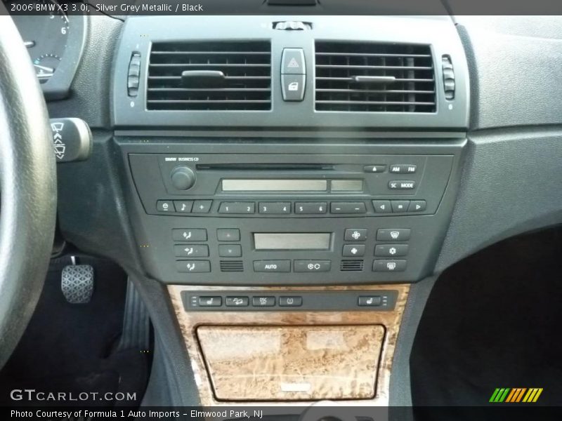 Silver Grey Metallic / Black 2006 BMW X3 3.0i