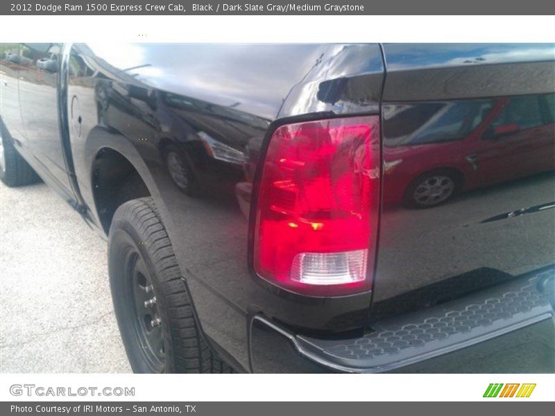 Black / Dark Slate Gray/Medium Graystone 2012 Dodge Ram 1500 Express Crew Cab