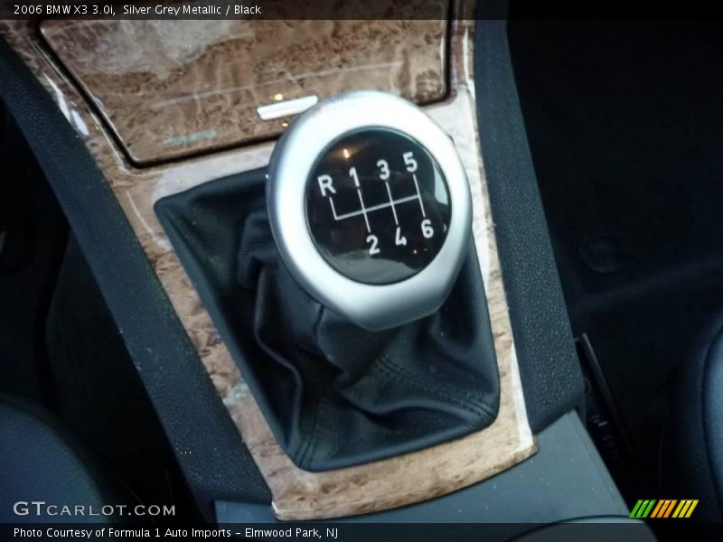 Silver Grey Metallic / Black 2006 BMW X3 3.0i