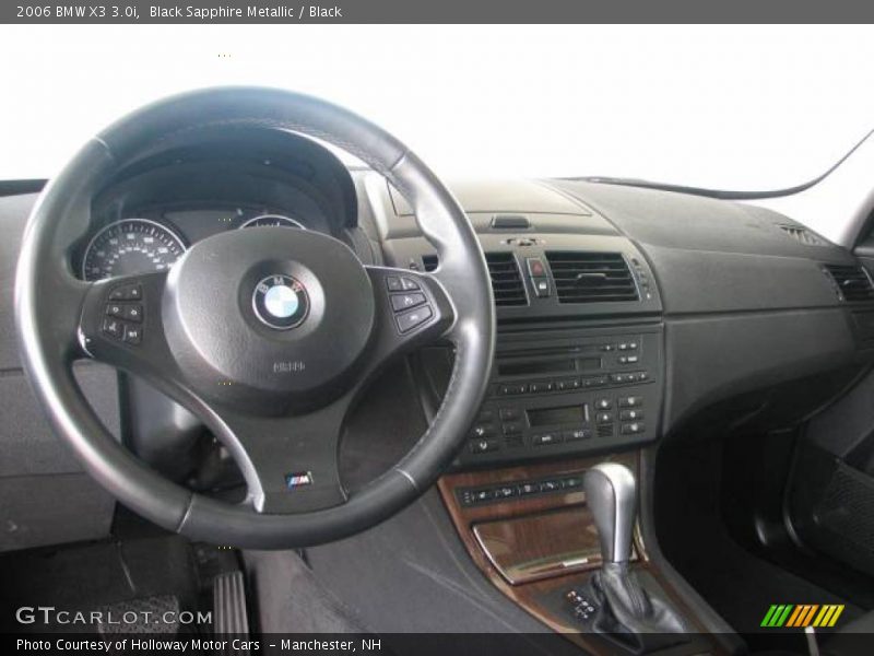 Black Sapphire Metallic / Black 2006 BMW X3 3.0i