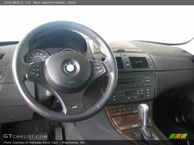 Black Sapphire Metallic / Black 2006 BMW X3 3.0i