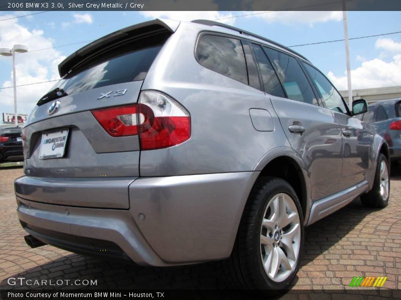 Silver Grey Metallic / Grey 2006 BMW X3 3.0i